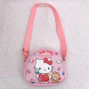 Pink Hello Kitty Crossbody Shoulder Bag Kids Gift "NWOT"